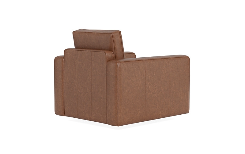 James Leather Accent Chair - Image 3
