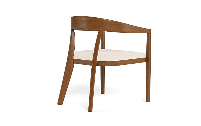 Monroe Wood Framed Upholstered Chair - Image 1