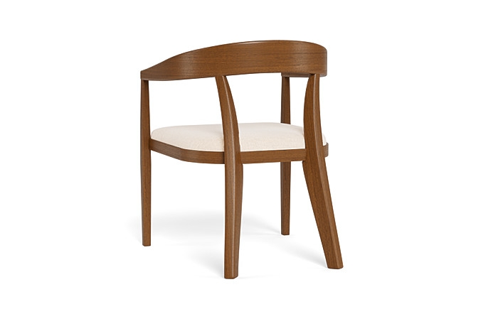 Monroe Wood Framed Upholstered Chair - Image 3