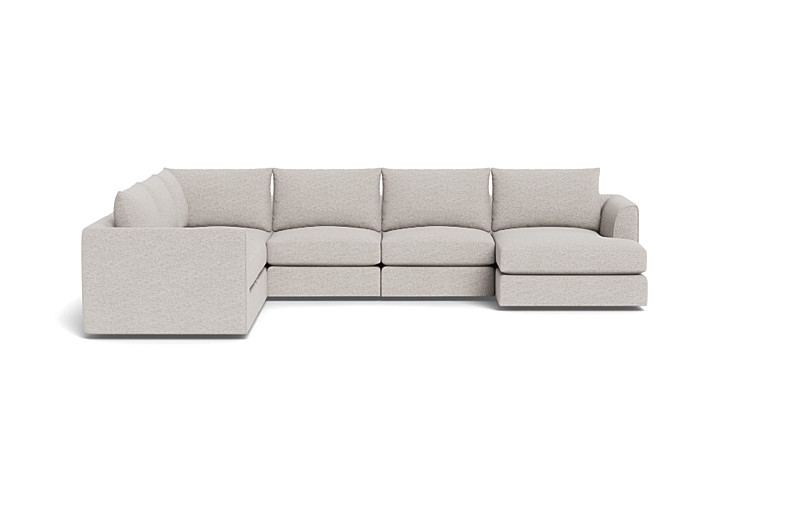 Beckham Modular 5-Seat Corner Right Chaise Sectional - Image 0