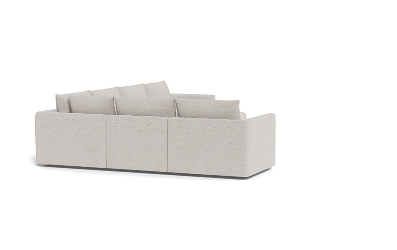 Beckham Modular 5-Seat Corner Right Chaise Sectional - Image 1