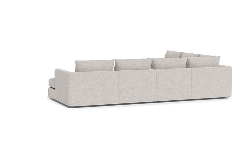 Beckham Modular 5-Seat Corner Right Chaise Sectional - Image 4