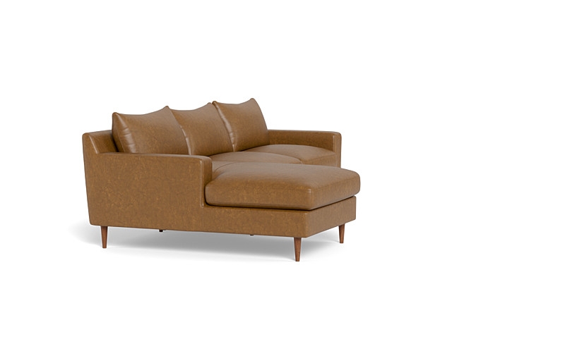Sloan Leather  Chaise Sectional - Image 2