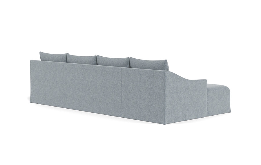 Dixon Slipcovered 4-Seat Left Chaise Sectional - Image 3