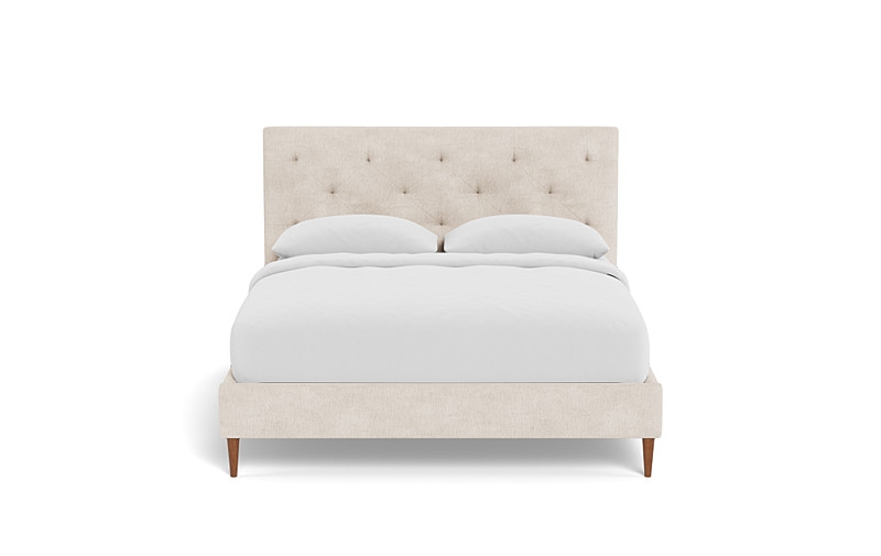 Lowen Upholstered Bed with Tufting Option, Queen - Image 0
