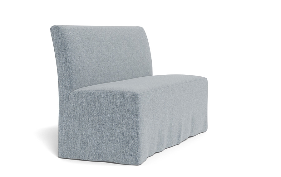 Dorian Slipcovered Dining Bench - Image 3