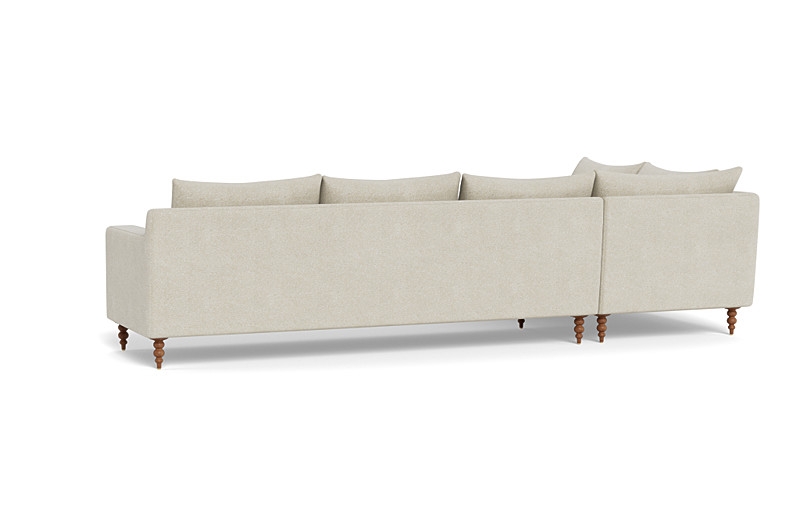 Sloan 4-Seat  Bumper Sectional - Image 4