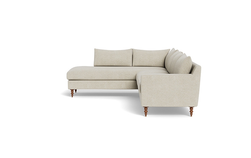 Sloan 4-Seat  Bumper Sectional - Image 1