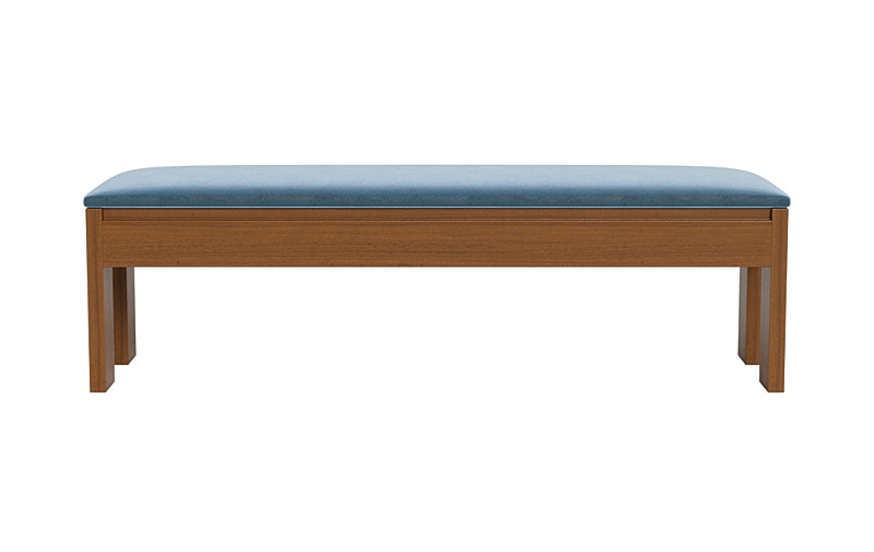 Cade Wood Framed Upholstered Storage Bench - Image 0