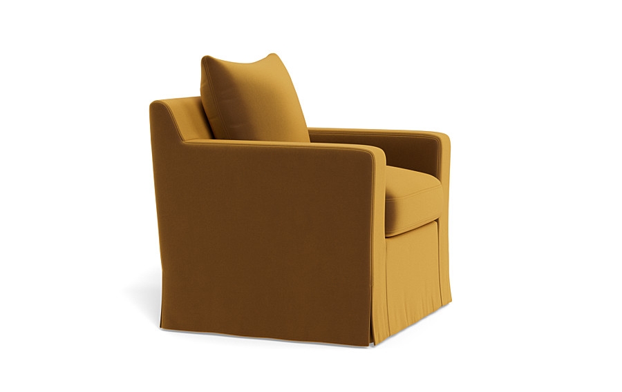 Sloan Slipcovered Petite Chair - Image 1