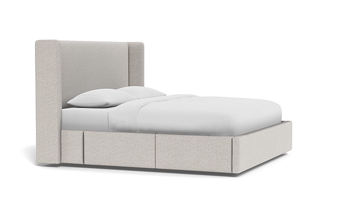 Graham Upholstered Bed with Storage Option - Image 2