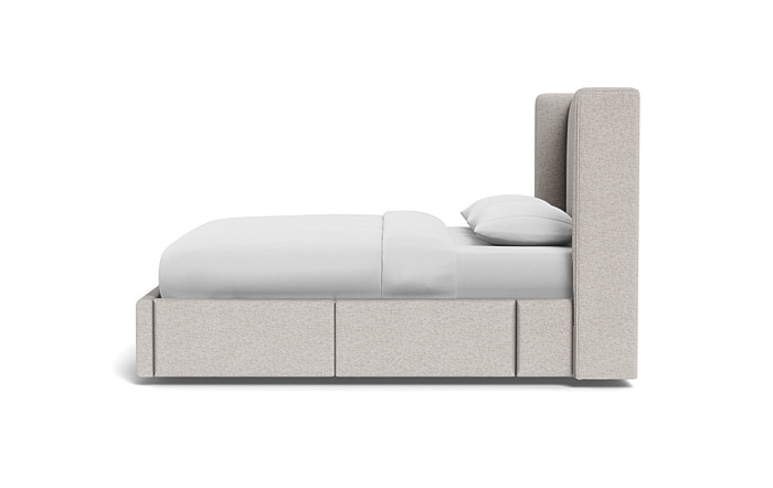 Graham Upholstered Bed with Storage Option - Image 1