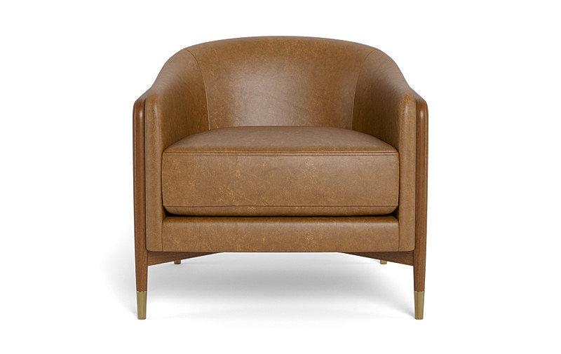 Blake Leather Accent Chair - Image 0