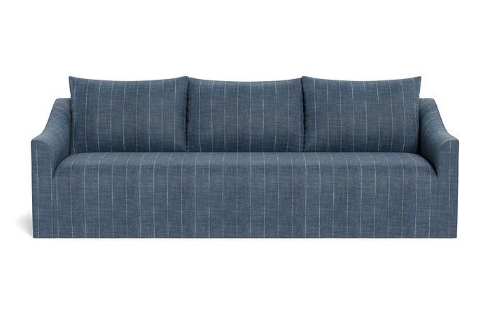 Dixon Slipcovered 3-Seat Sofa - Image 0