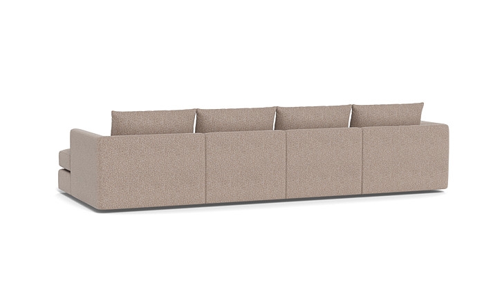 Beckham Modular 4-Seat Right Chaise Sectional - Image 3