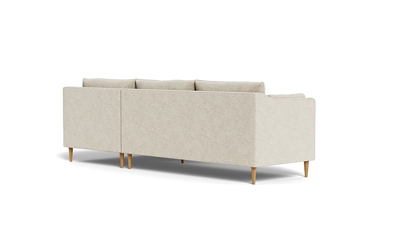 Caitlin  Chaise Sectional by The Everygirl® | 98"W x 37"D | 65" x 38" Chaise | Oasis Fabric - Image 2