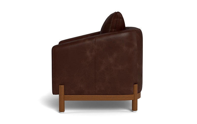 Oslo Leather Petite Chair - Image 2