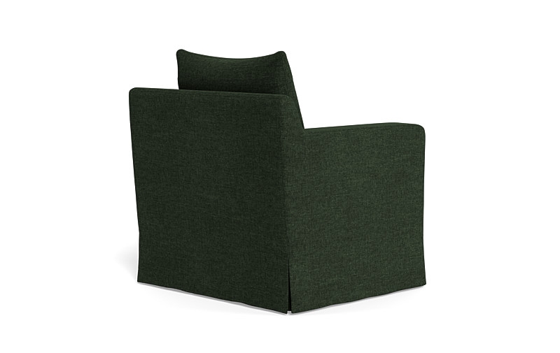 Sloan Slipcovered Petite Chair - Image 1