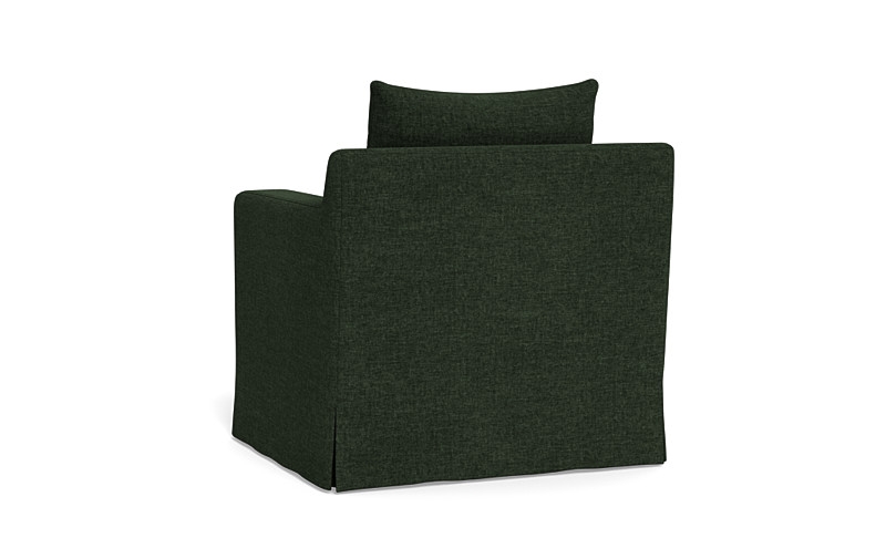 Sloan Slipcovered Petite Chair - Image 3