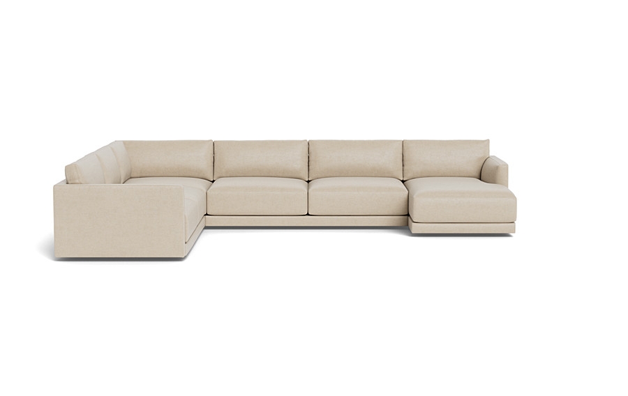Lukas 4-Piece 5-Seat Corner Chaise Sectional Right - Image 0