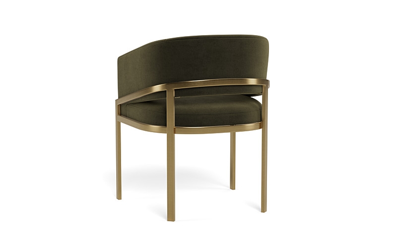 Mina Metal Framed Upholstered Chair - Image 4