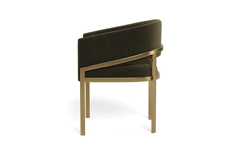 Mina Metal Framed Upholstered Chair - Image 3