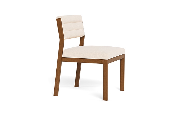 Nora Upholstered Armless Chair - Image 2
