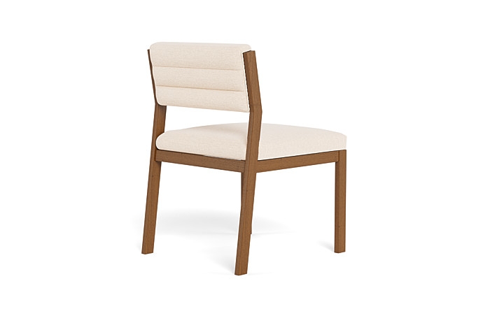 Nora Upholstered Armless Chair - Image 1
