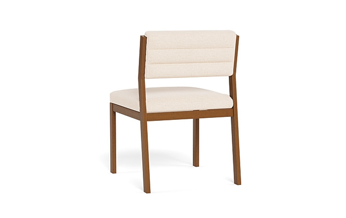 Nora Upholstered Armless Chair - Image 4