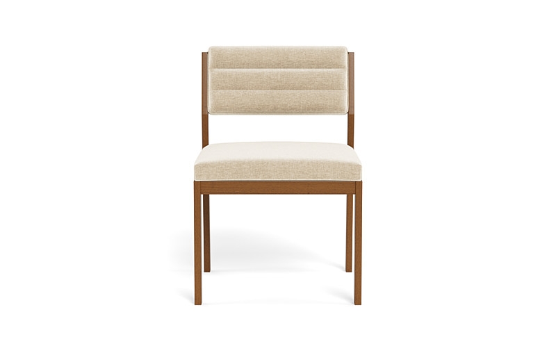 Nora Upholstered Armless Chair - Image 0