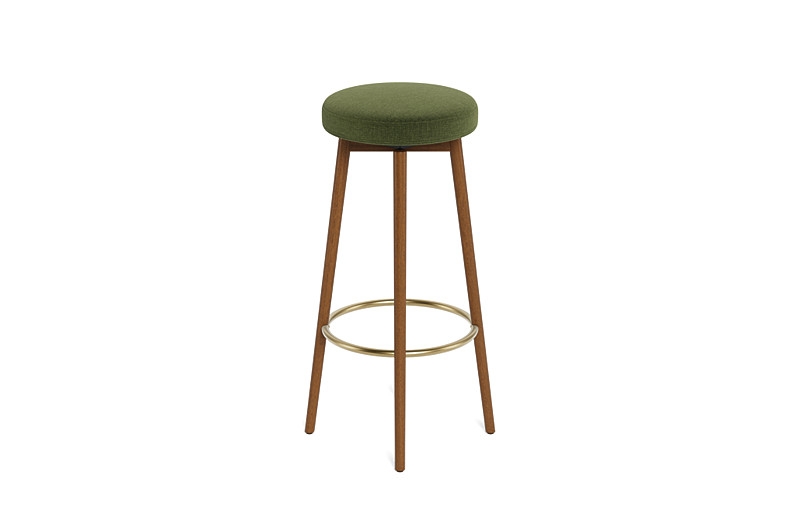 Caspine Upholstered Counter Stool - Image 1