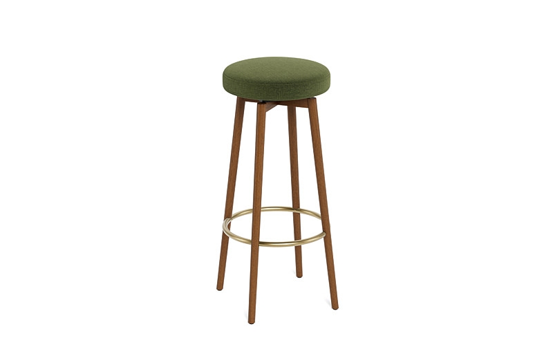 Caspine Upholstered Counter Stool - Image 2