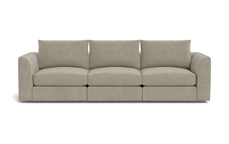 Beckham Modular Fabric 3-Seat Sofa - Image 0