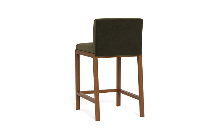 Callen Wood Framed Upholstered Stool - Image 1