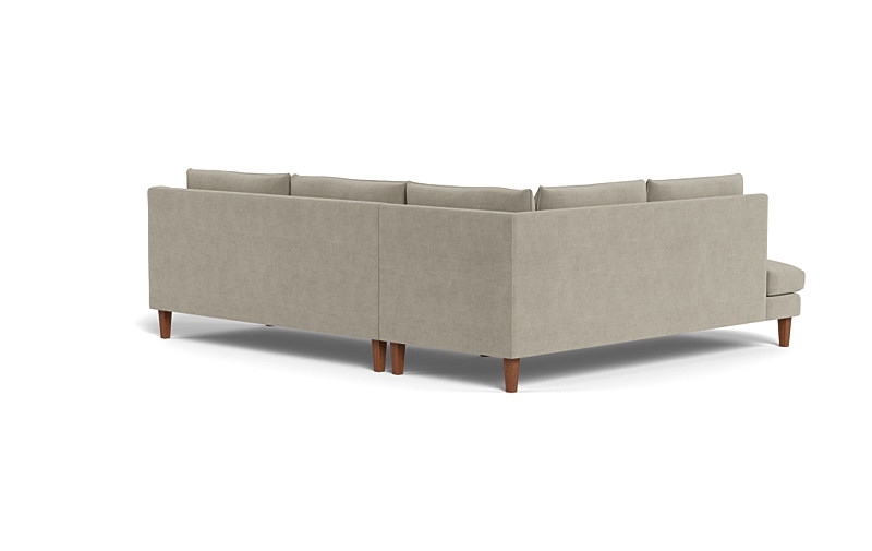 Caitlin 3-Seat  Bumper Sectional by The Everygirl® - Image 1