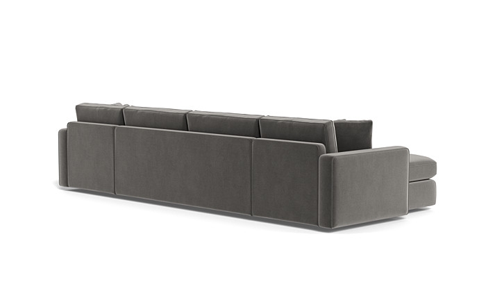 James 3-Piece 4-Seat U Chaise Sectional with Storage - Image 4