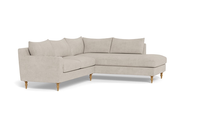 Sloan 3-Seat  Bumper Sectional - Image 1