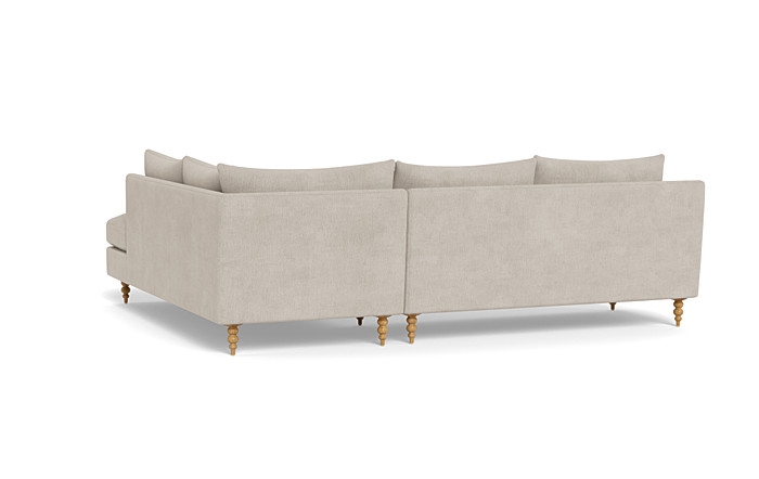 Sloan 3-Seat  Bumper Sectional - Image 4
