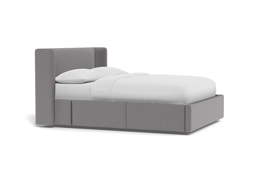 Graham Upholstered Bed with Storage Option - Image 2