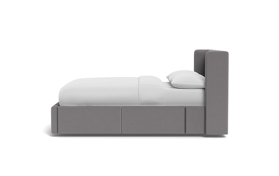 Graham Upholstered Bed with Storage Option - Image 3