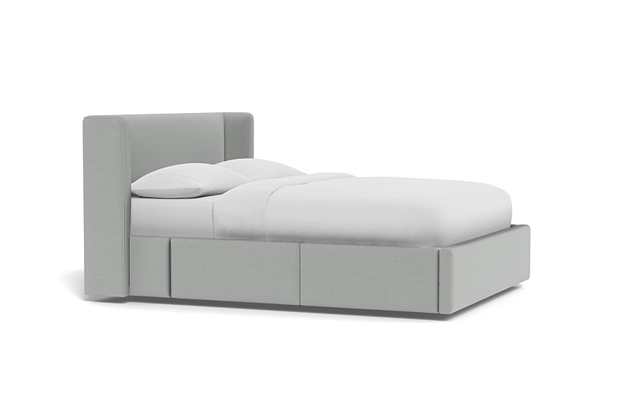 Graham Upholstered Bed with Storage Option - Image 4