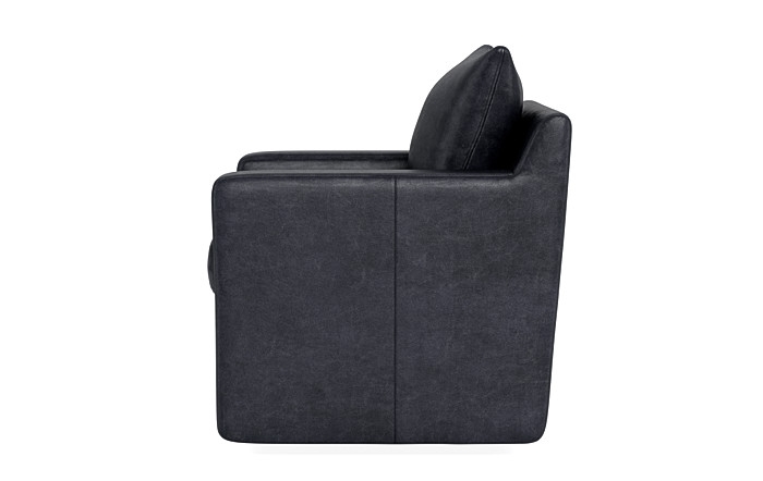 Sloan Leather Swivel Chair - Image 3