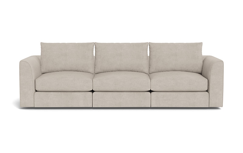 Beckham Modular Fabric 3-Seat Sofa - Image 0