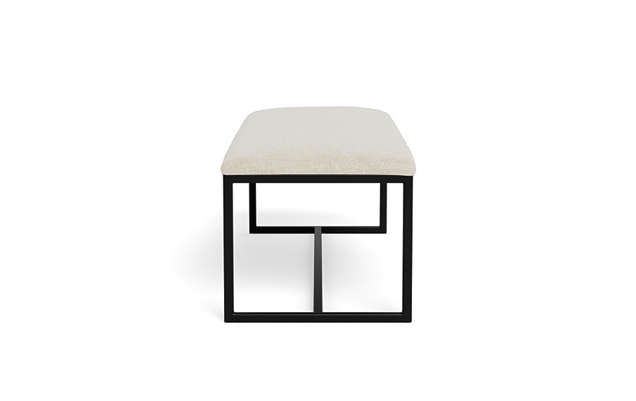 Fritz Metal Framed Upholstered Bench - Image 2