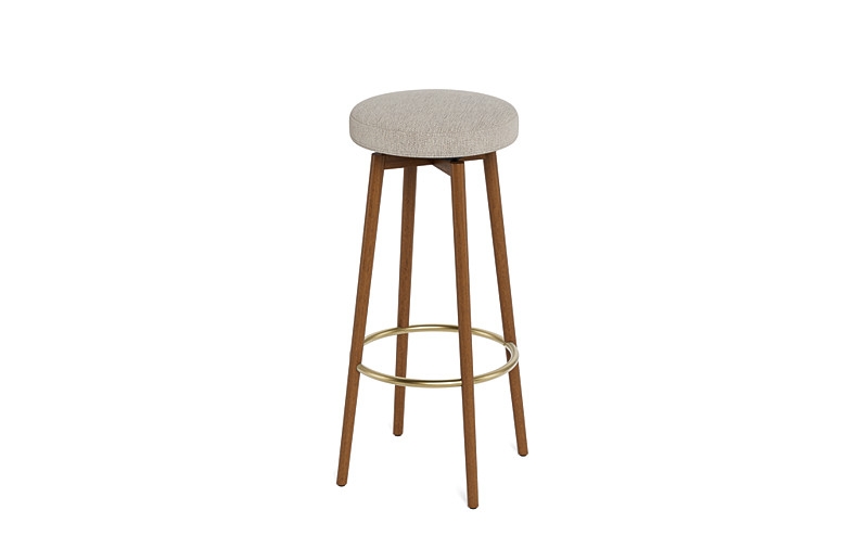 Caspine Upholstered Counter Stool - Image 1