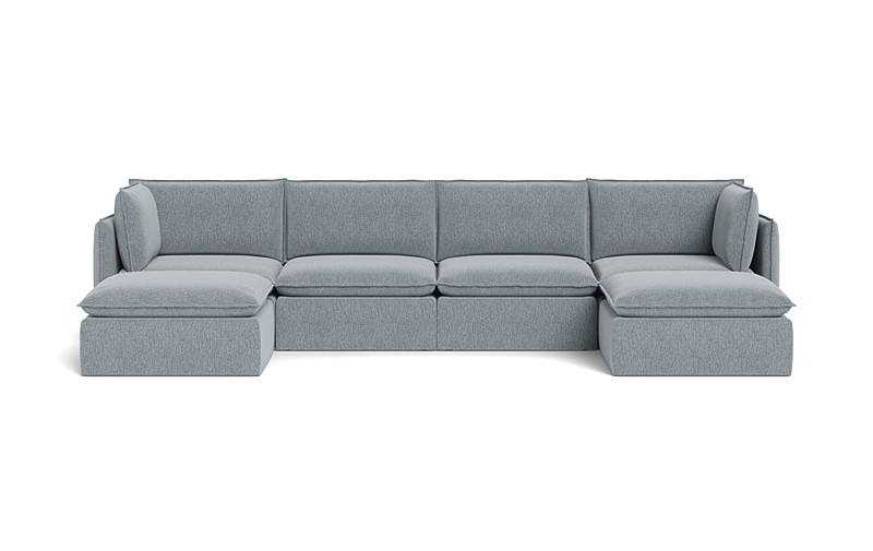 Josie Slipcovered Modular U-Shaped Sectional - Image 0