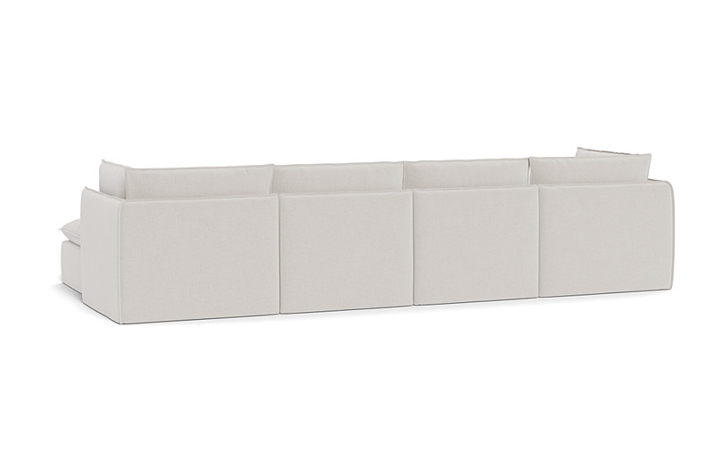 Josie Slipcovered Modular U-Shaped Sectional - Image 4