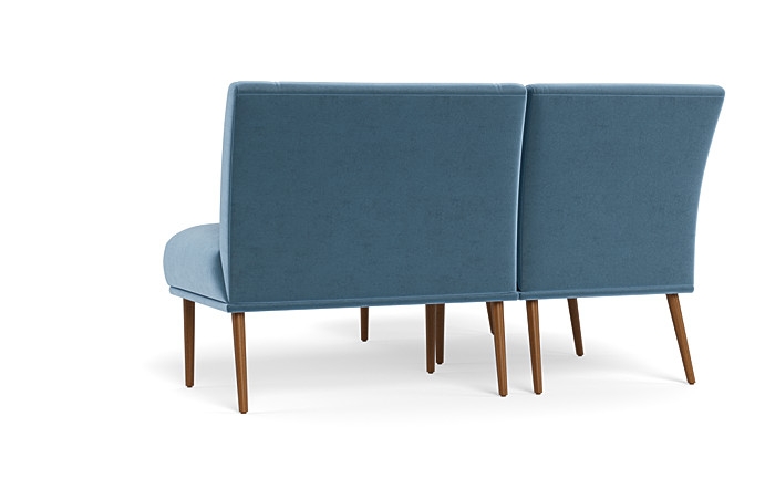 Dorian Upholstered Petite Left Banquette with Tufting Option - Image 2