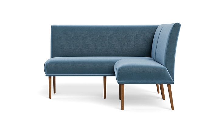 Dorian Upholstered Petite Left Banquette with Tufting Option - Image 3