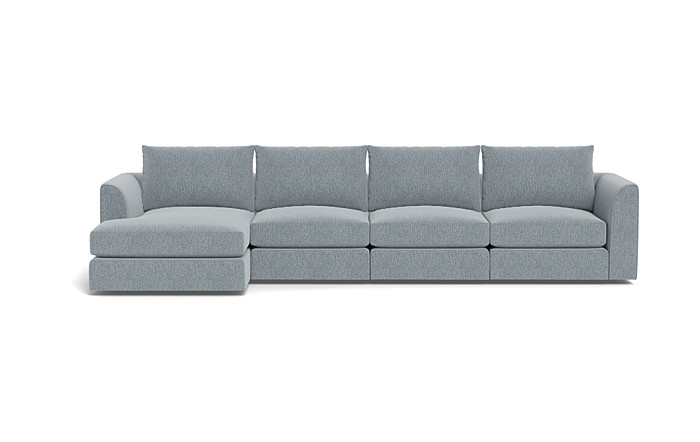 Beckham Modular 4-Seat Left Chaise Sectional - Image 0
